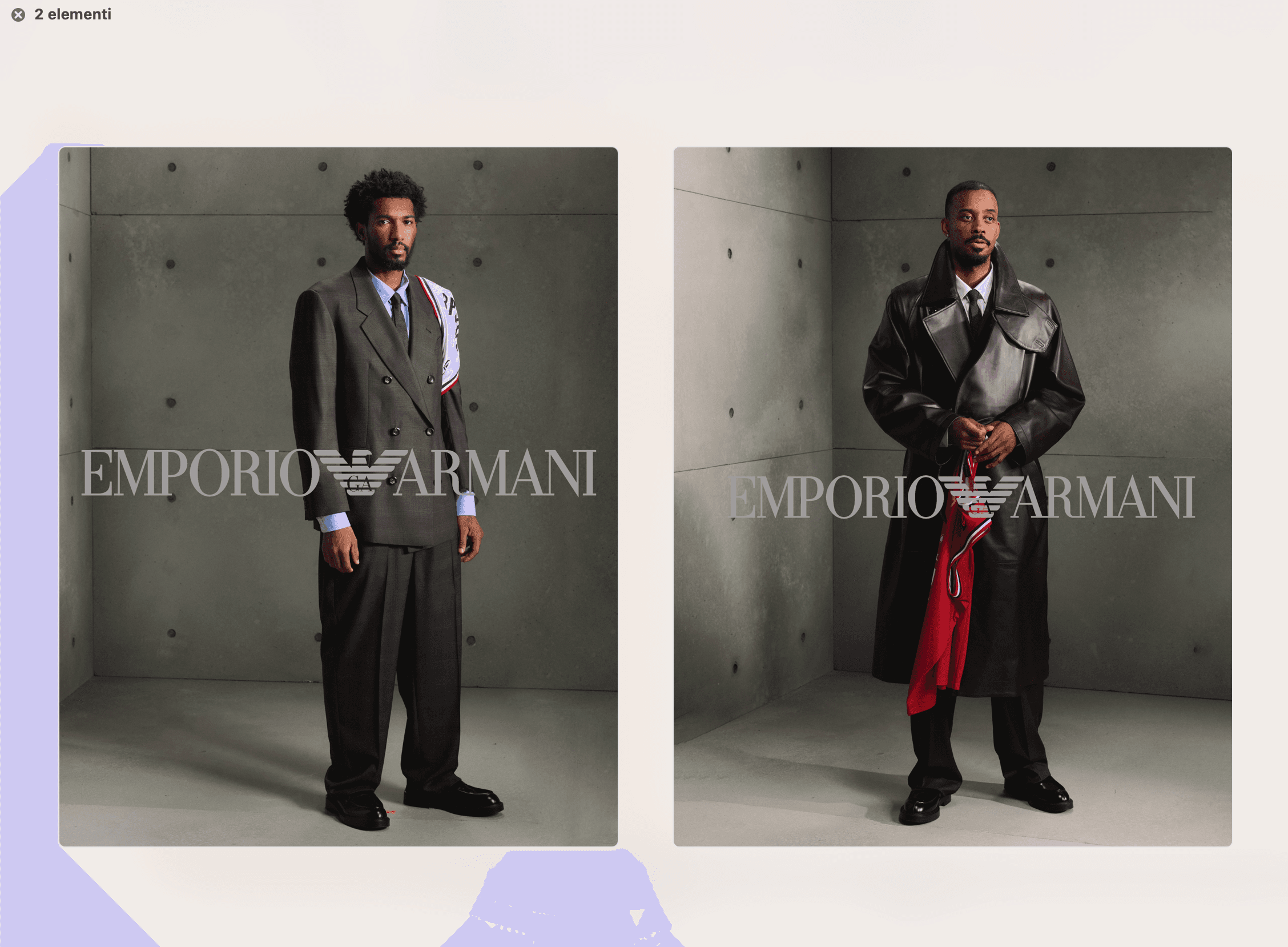 OLIMPIA FOR EMPORIO ARMANI