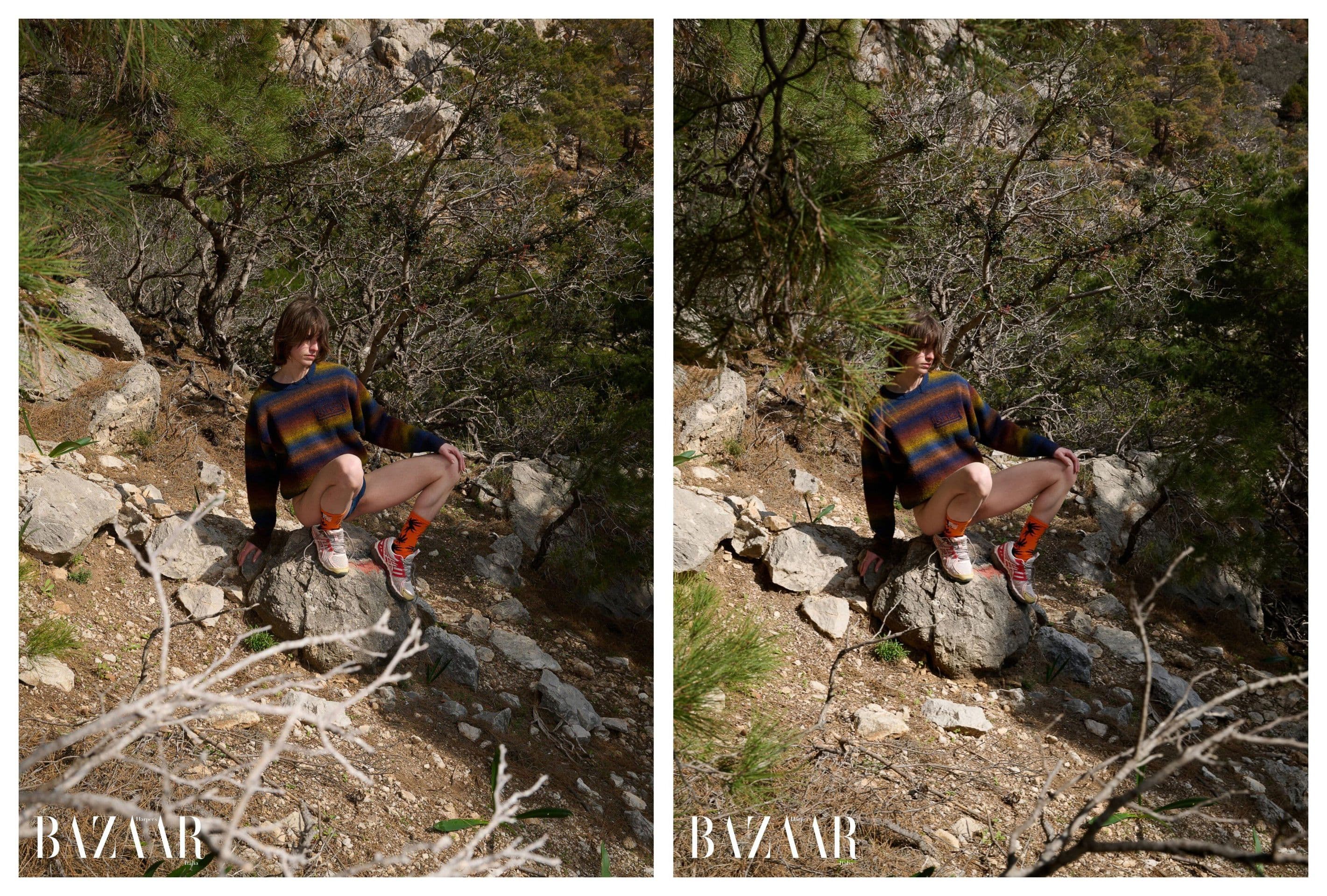 PROFILE IN HARPER'S BAZAAR ITALIA ISSUE 25